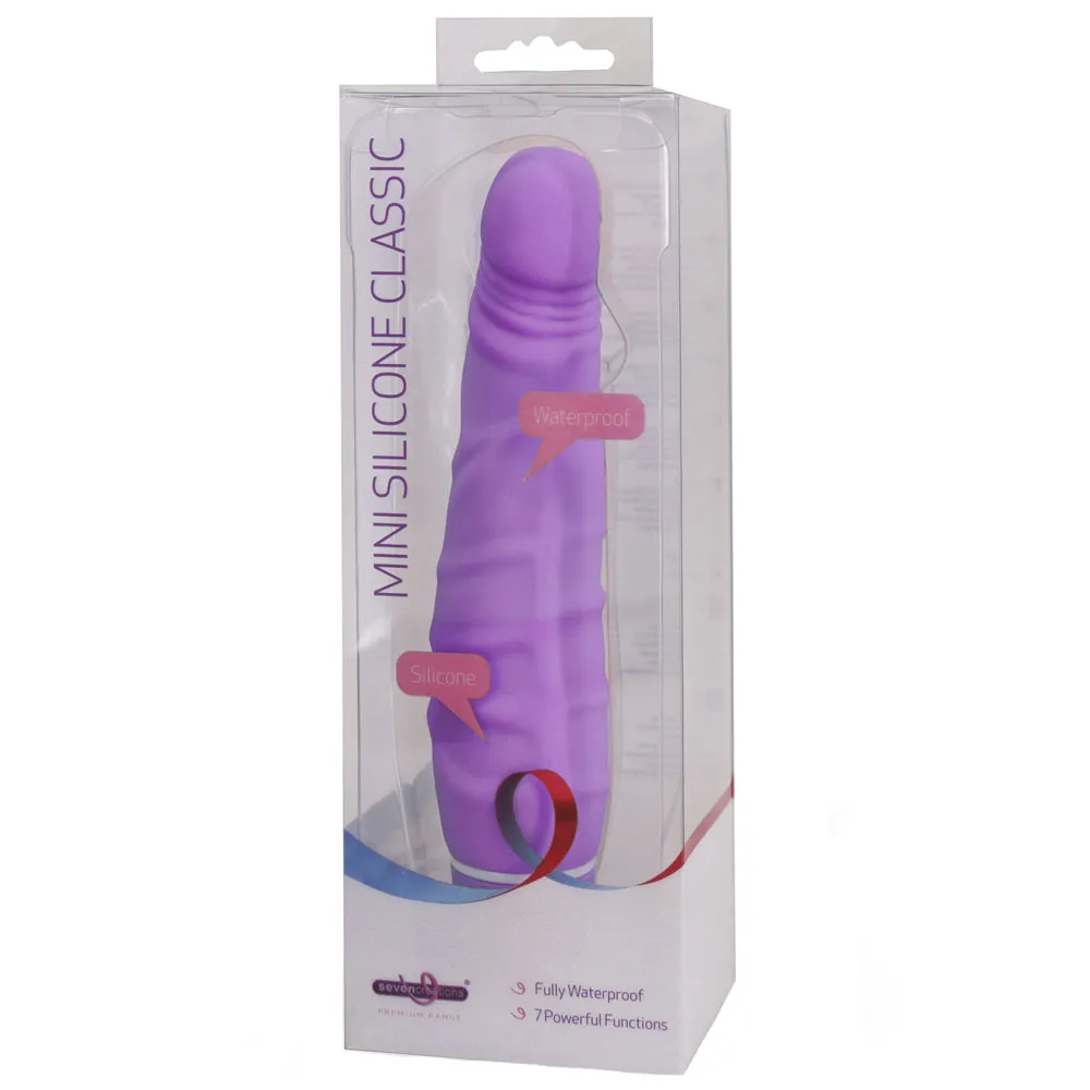 Mini Silicone Classic Long John Vibrator