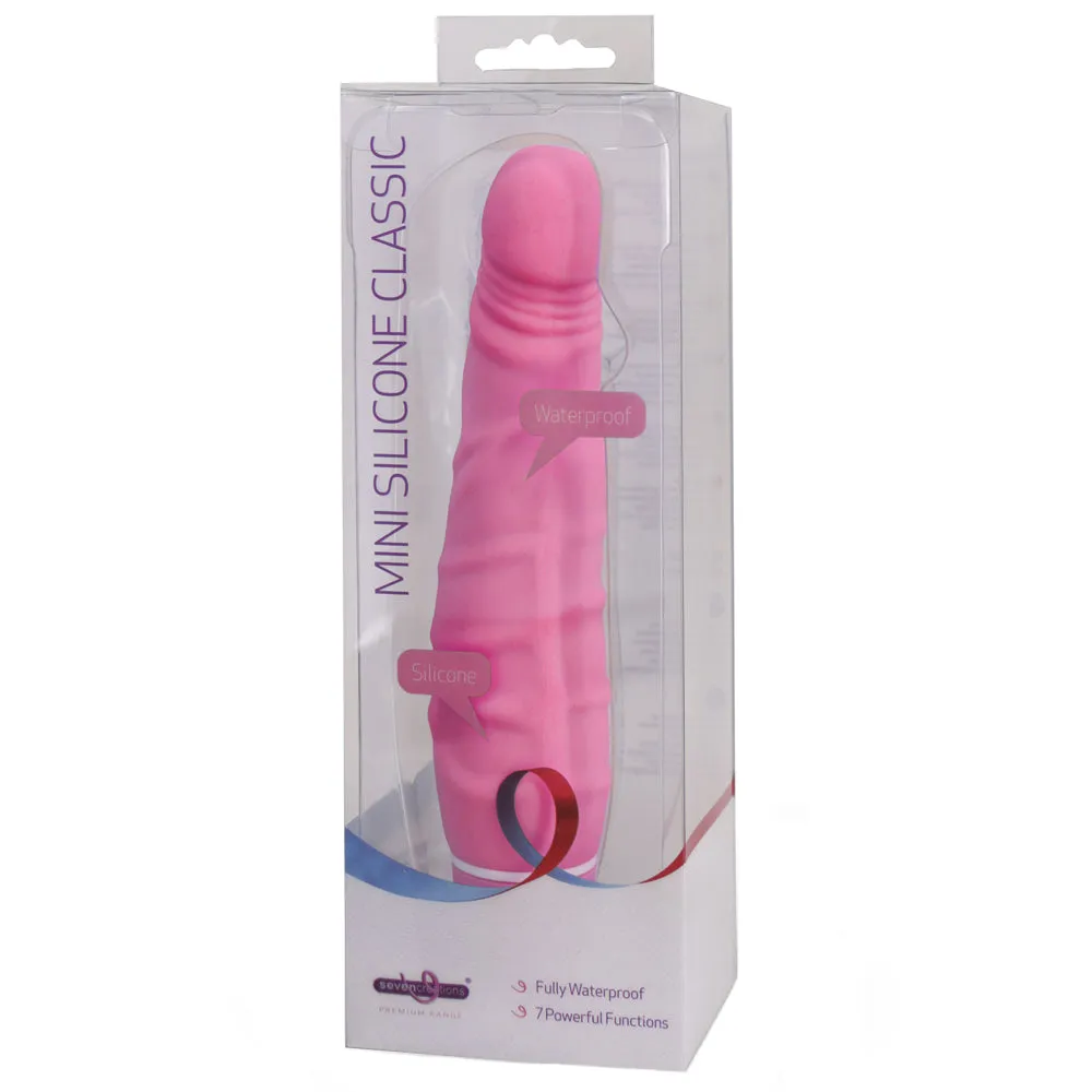 Mini Silicone Classic Long John Vibrator