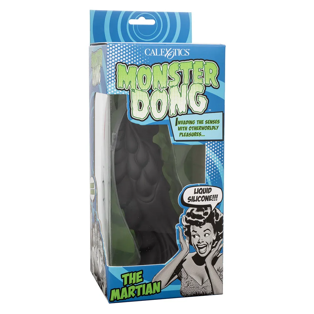 Monster Dong The Martian Liquid Silicone Suction Cup Dildo