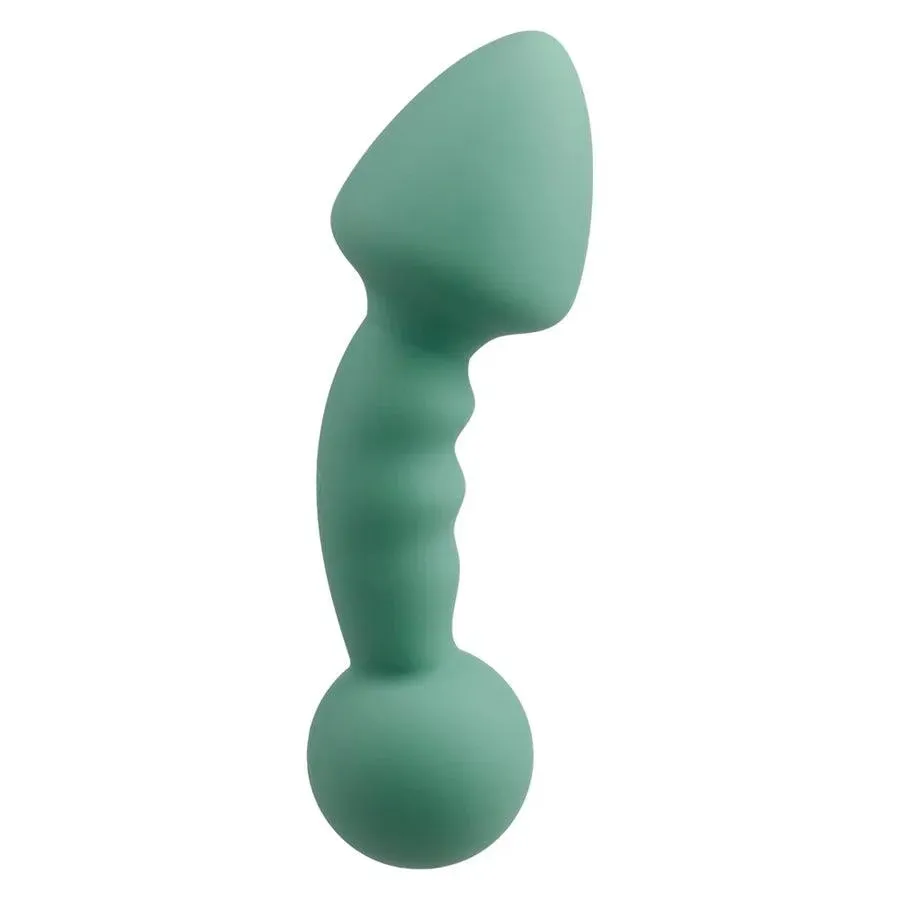 Mushroom Vibrating Anal Dildo