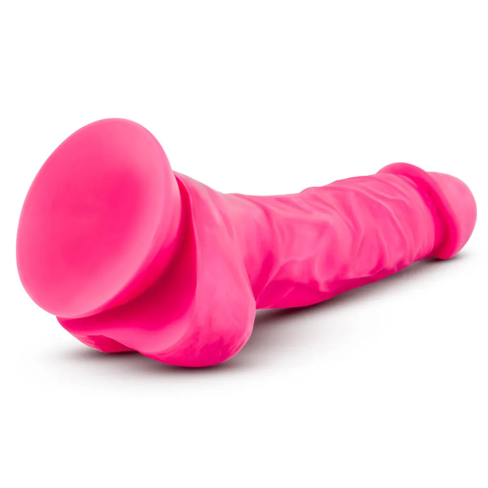 Neo Elite 7.5" Silicone Dual Density Cock & Balls Dildo