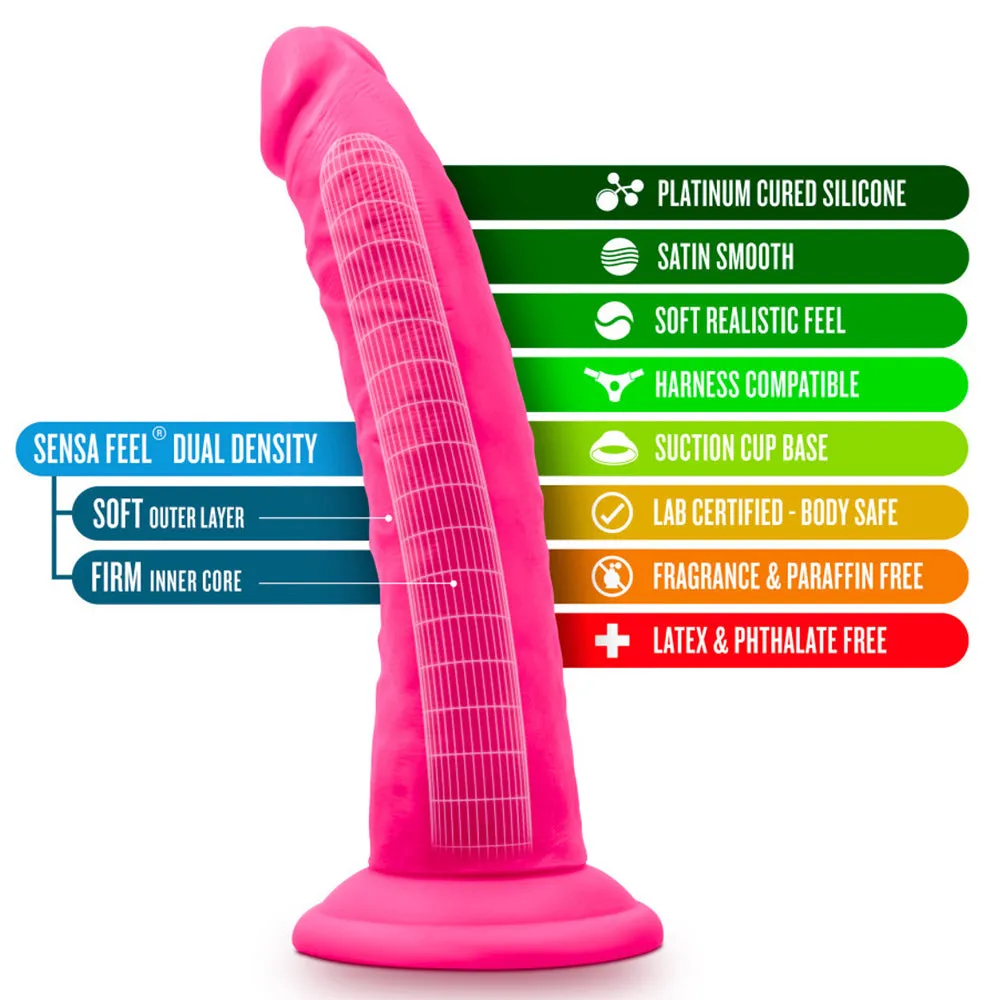 Neo Elite 7.5" Silicone Dual Density Cock Dildo