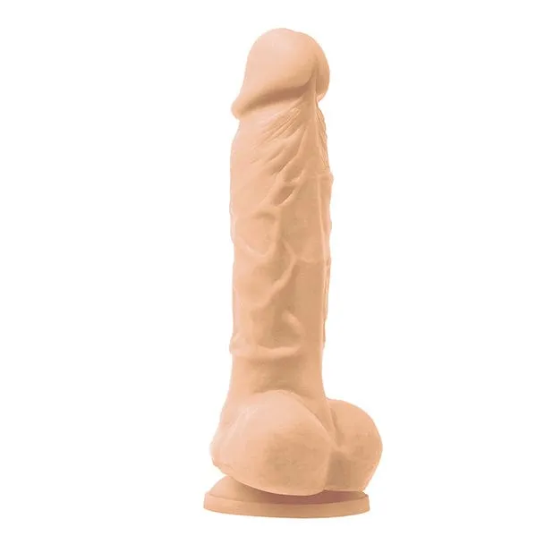NS Novelties - Colours Pleasures Silicone Vibrating Dildo with Balls