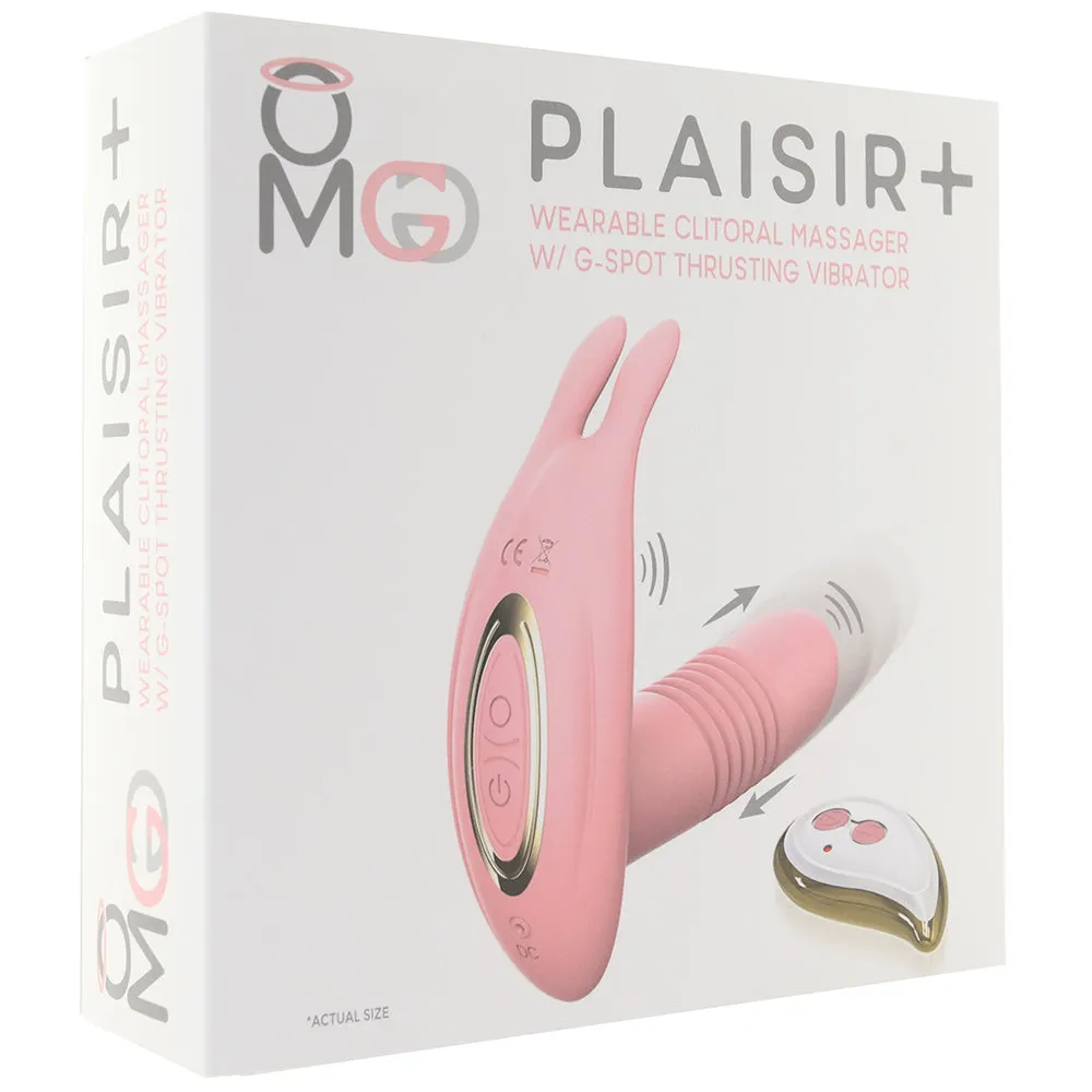 OMG Plaisir  Wearable Thrusting Clitoral & G-spot Vibe