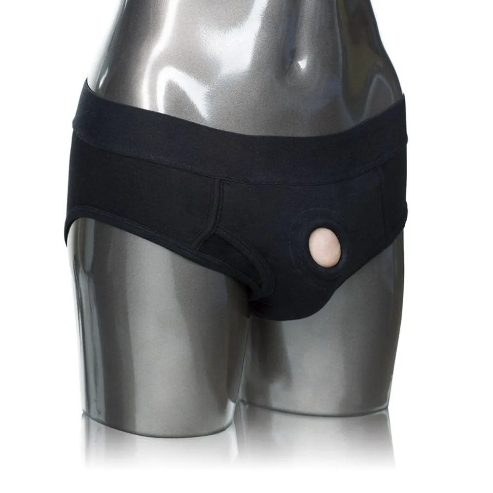 Packer Gear Black Brief Harness