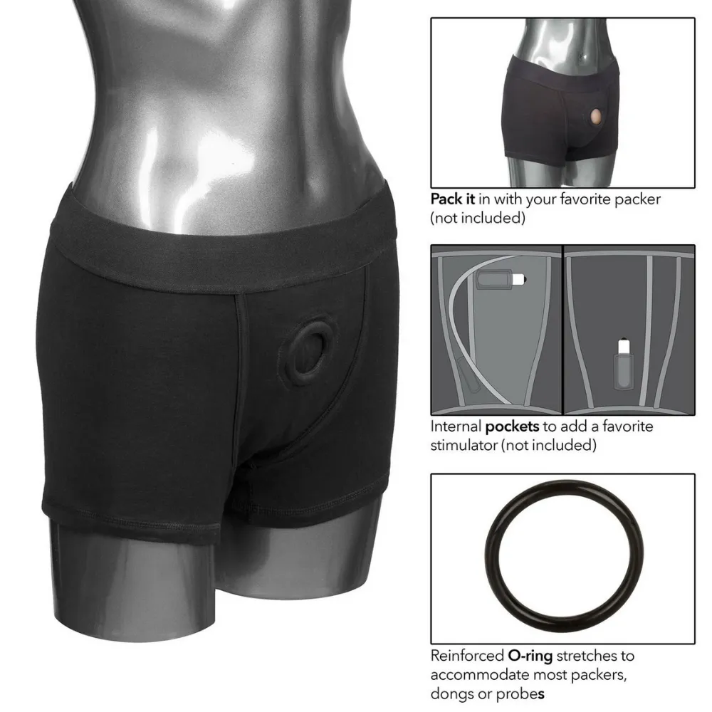 Packer Gear Boxer Brief Harness - Available In Size XS To 3XL