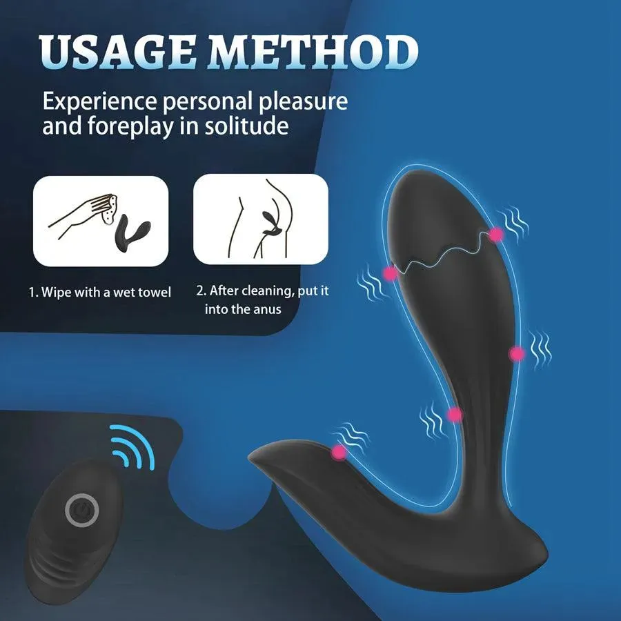 Parav Long Distance Control Vibrating Prostate Massager