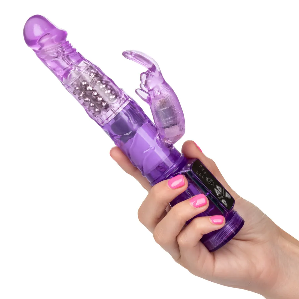 Petite Jack Rabbit Vibrator With Rotating Beads