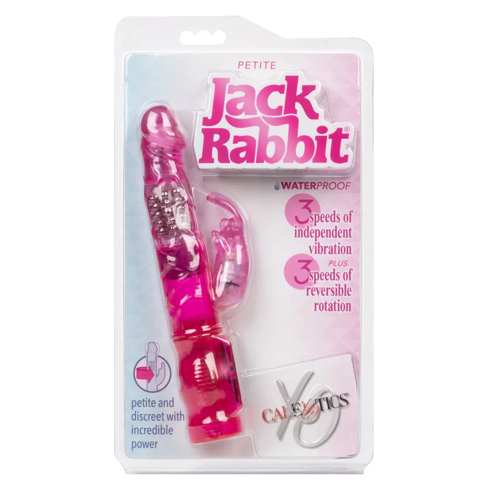 Petite Jack Rabbit Vibrator With Rotating Beads
