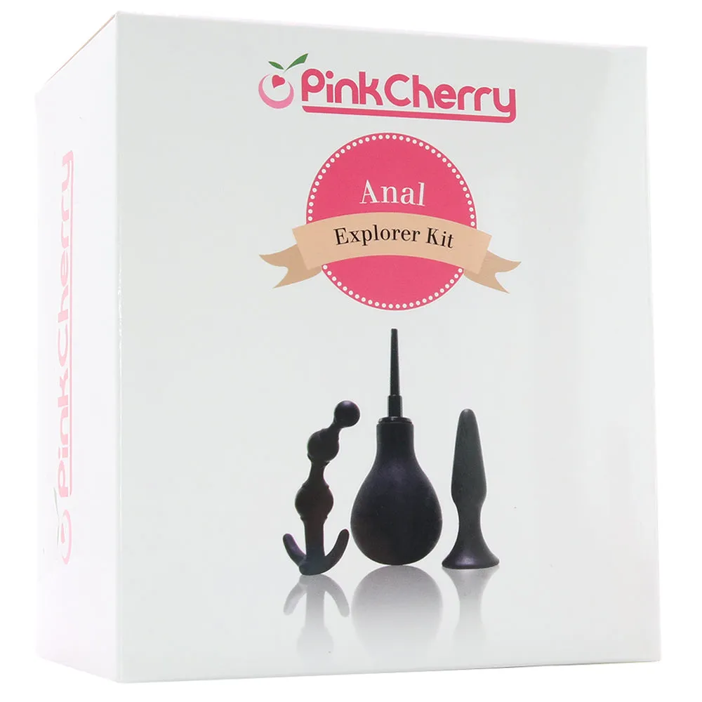 PinkCherry Anal Explorer Kit in Black