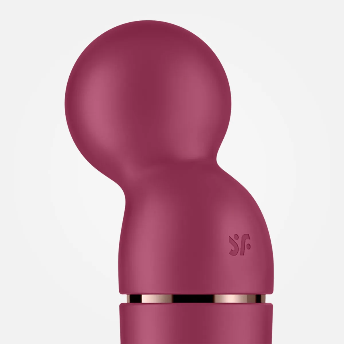 Planet Wand-er - Red Rechargeable Wand Vibrator