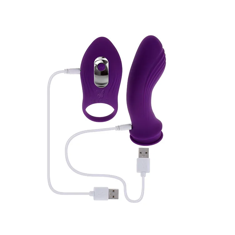 Playboy Pleasure Mix & Match Dual Stim Vibrator & Cock Ring