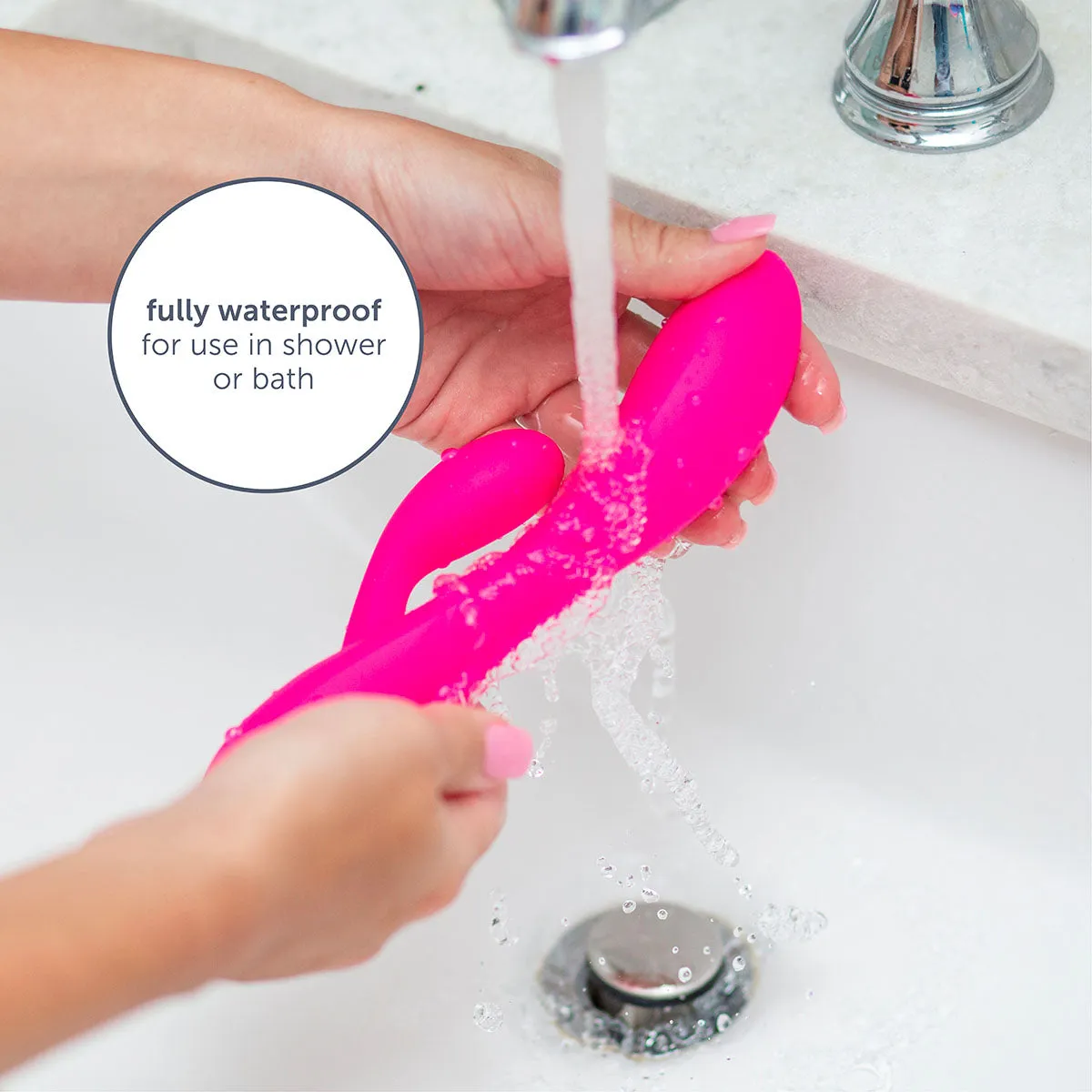 plusOne® dual vibrating massager