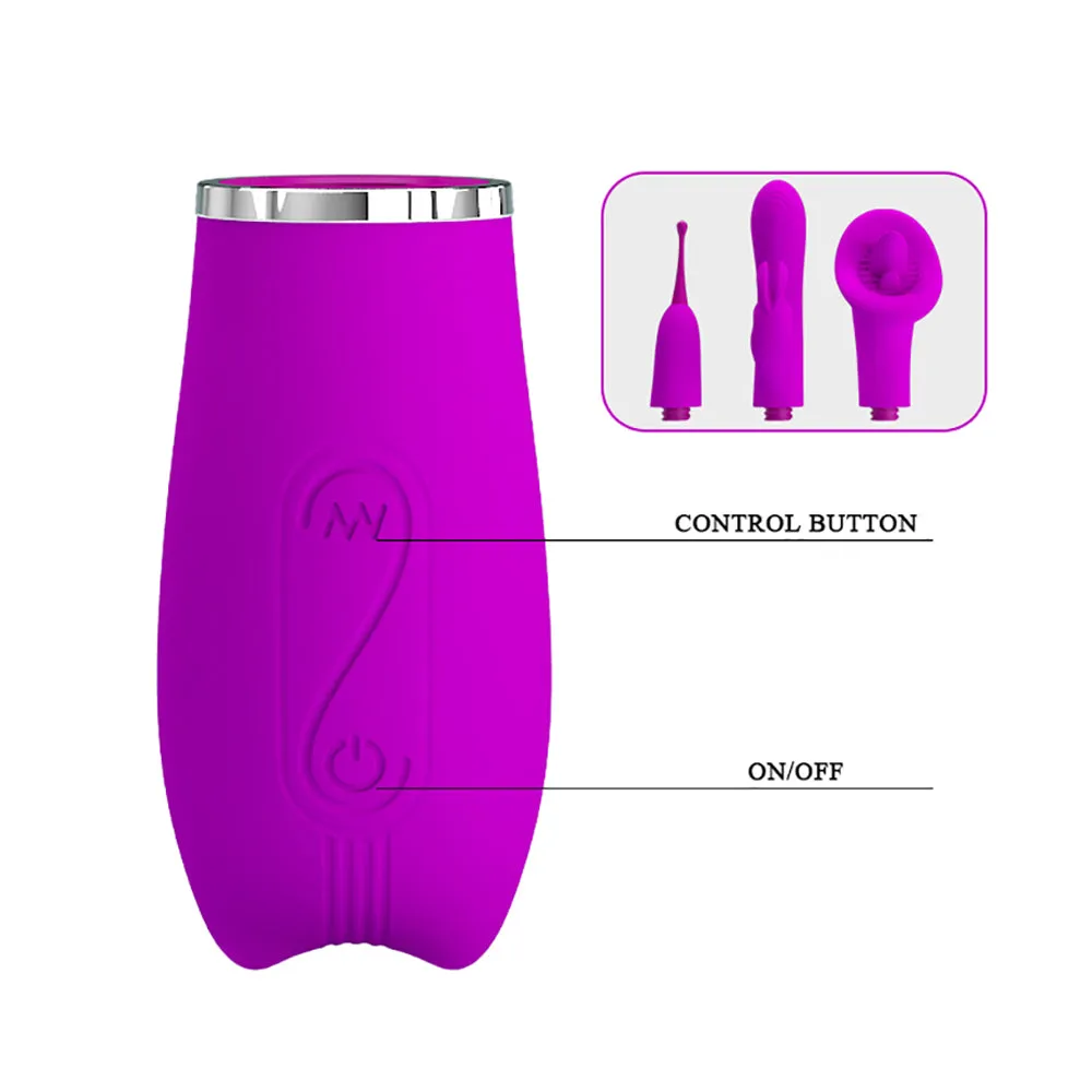 Pretty Love 4-in-1 Rechargeable Vibrating Thrill Kit