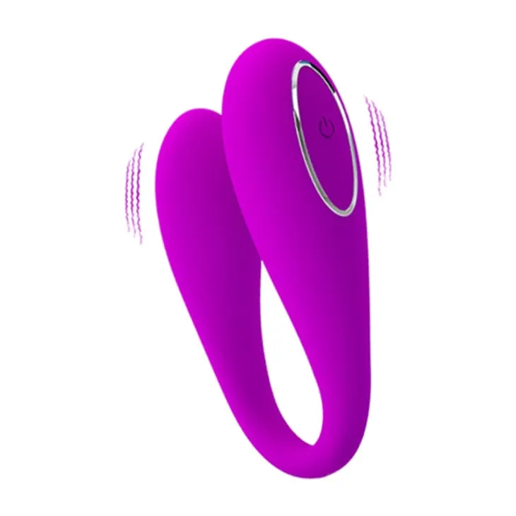 Pretty Love - August App-Controlled Couple's Massager (Pink)