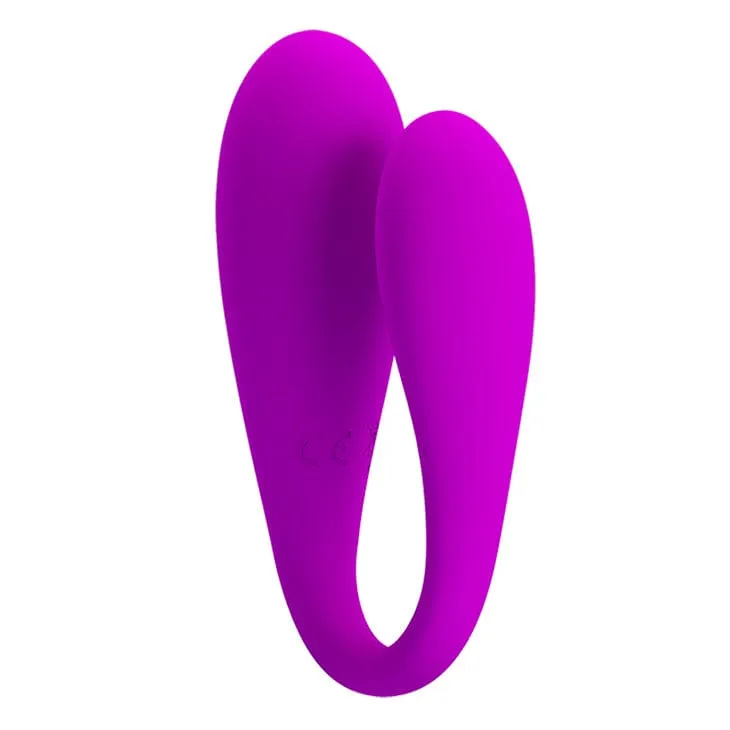 Pretty Love - August App-Controlled Couple's Massager (Pink)