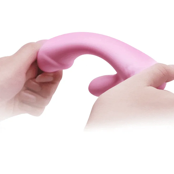 Pretty Love - Ron Flexible Rabbit Vibrator (Pink)