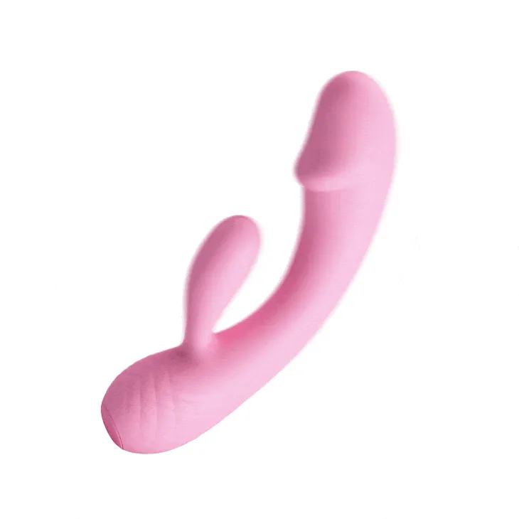 Pretty Love - Ron Flexible Rabbit Vibrator (Pink)