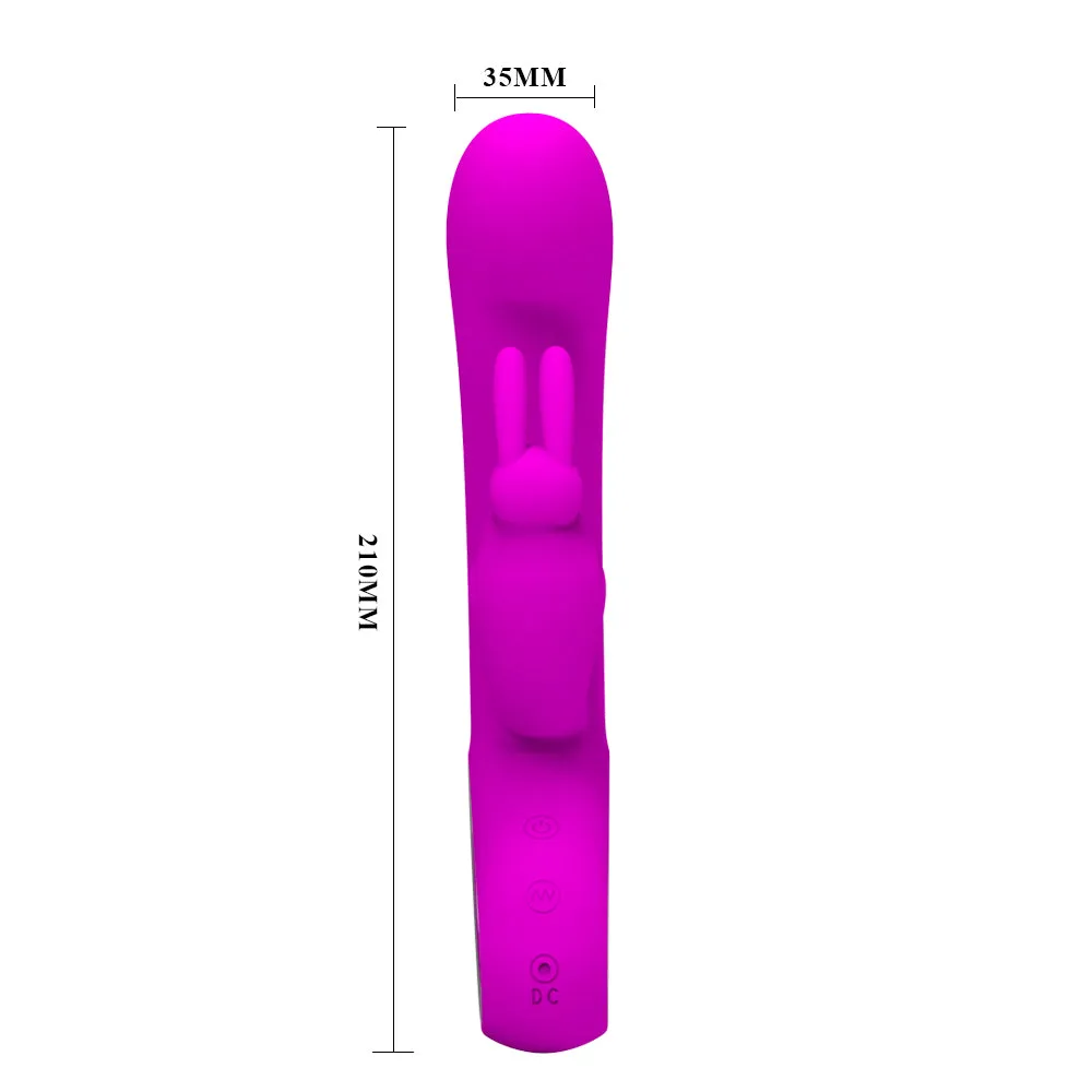 Pretty Love Webb Hollow Handle G-Spot Rabbit Vibrator