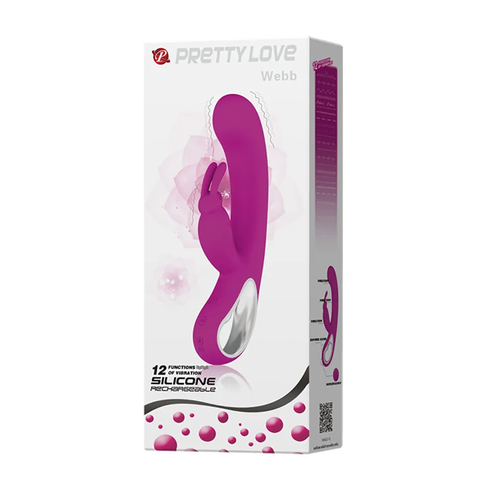 Pretty Love Webb Hollow Handle G-Spot Rabbit Vibrator