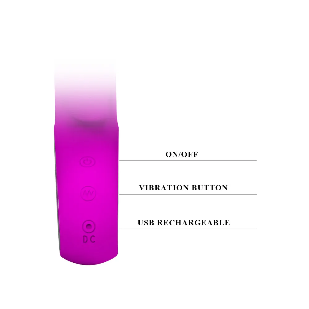 Pretty Love Webb Hollow Handle G-Spot Rabbit Vibrator