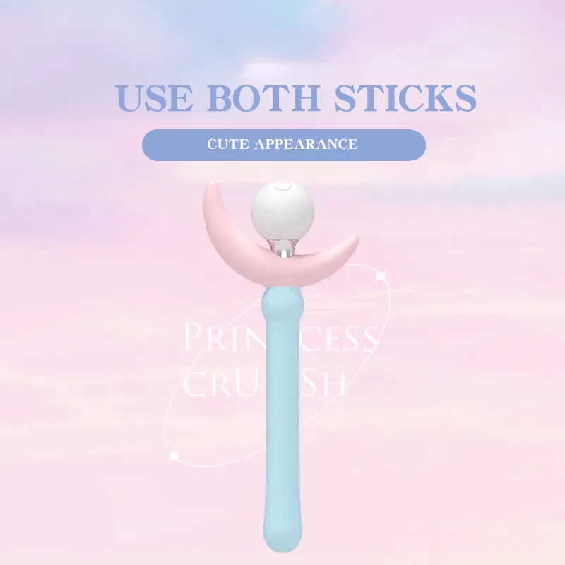 Princess and Rose Truncheon Vibrator Detachable Adult Toys