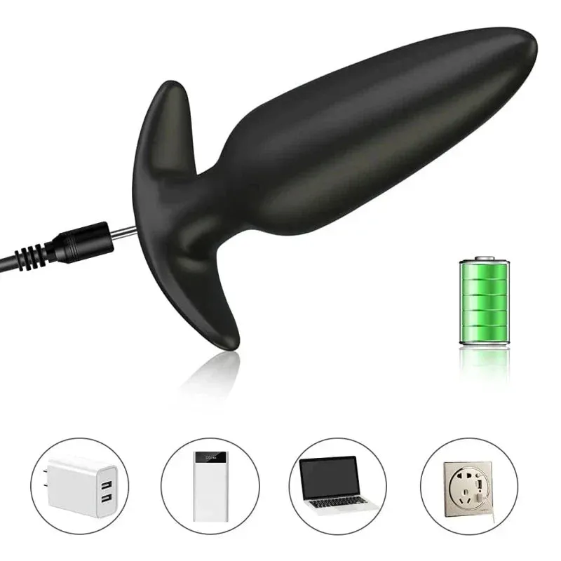 Prostate & G-Spot Massager with Remote - 10 Vibration Settings
