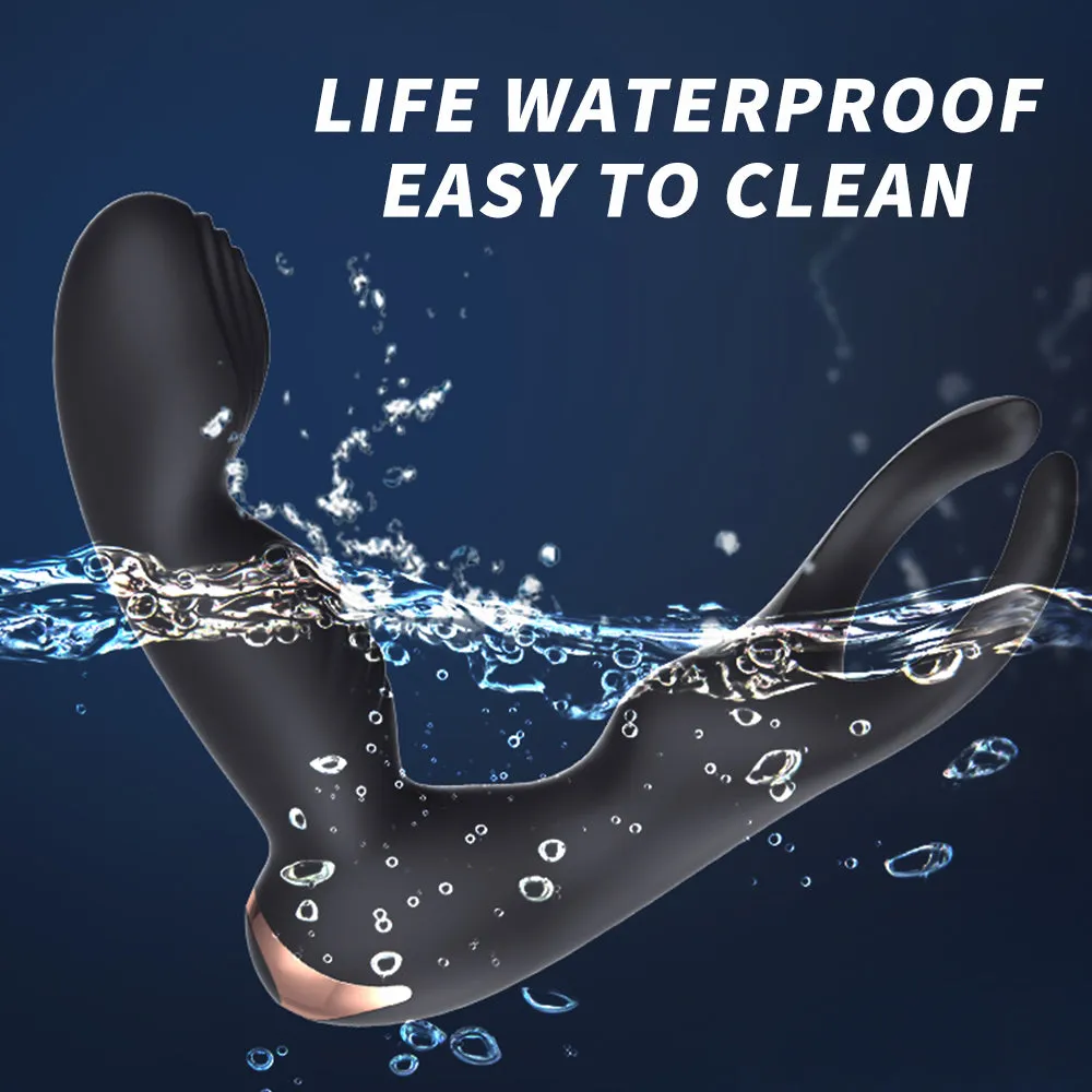 Prostate Massager with Dual Vibrations