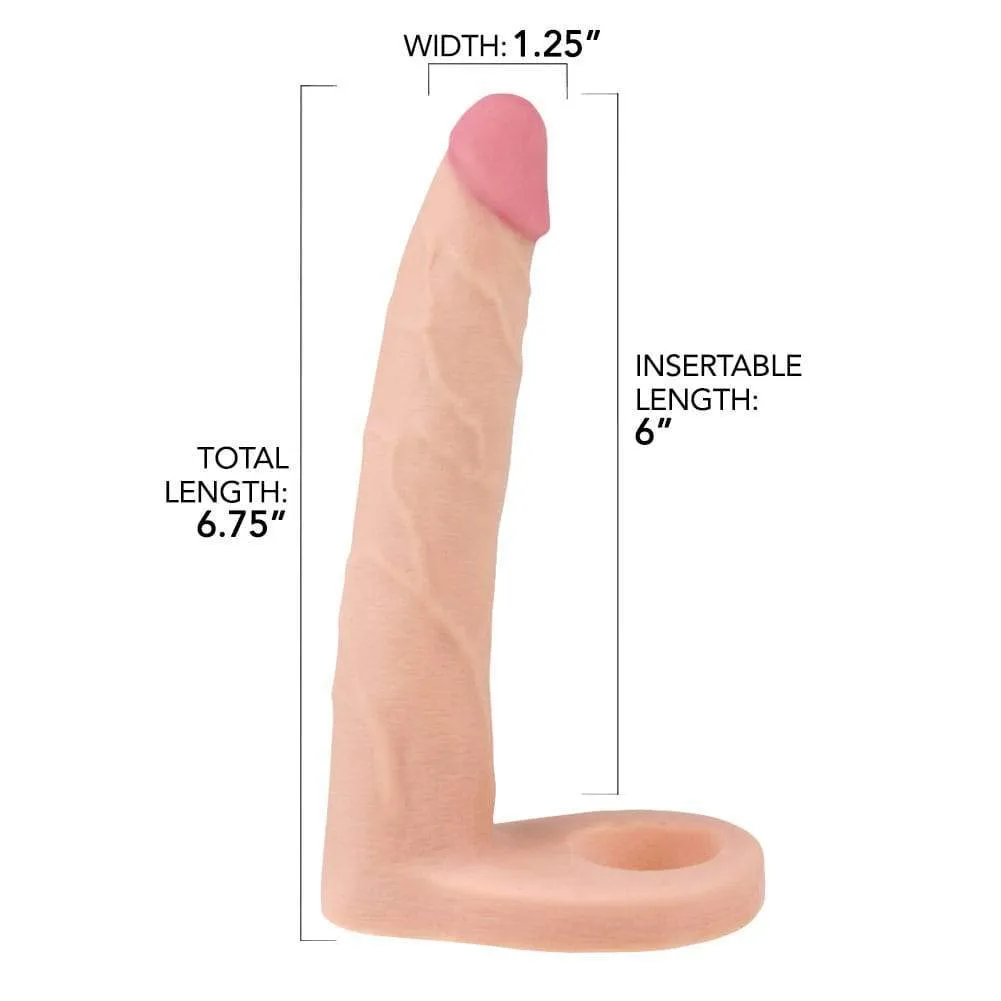 Realistic Double Penetration Cockring