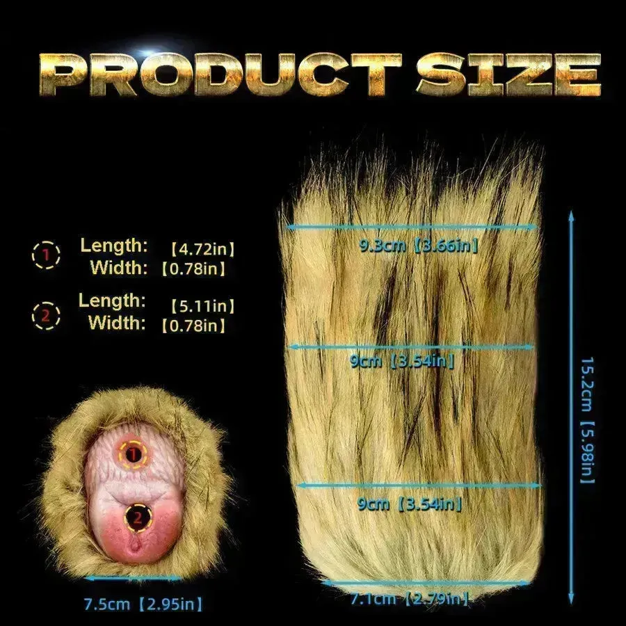 Realistic Gorilla Rubber Pussy Toy