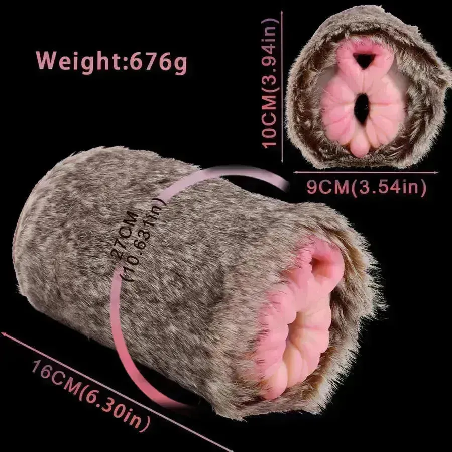 Realistic Lion Fake Pussy Toy
