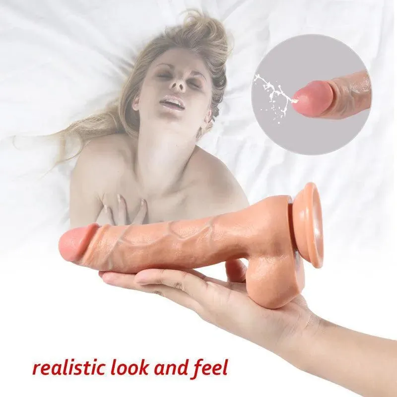 Realistic Suction Cup Dildo Sex Toy for Women