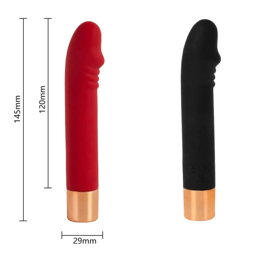 Realistic Vibrating Bullet Dildo