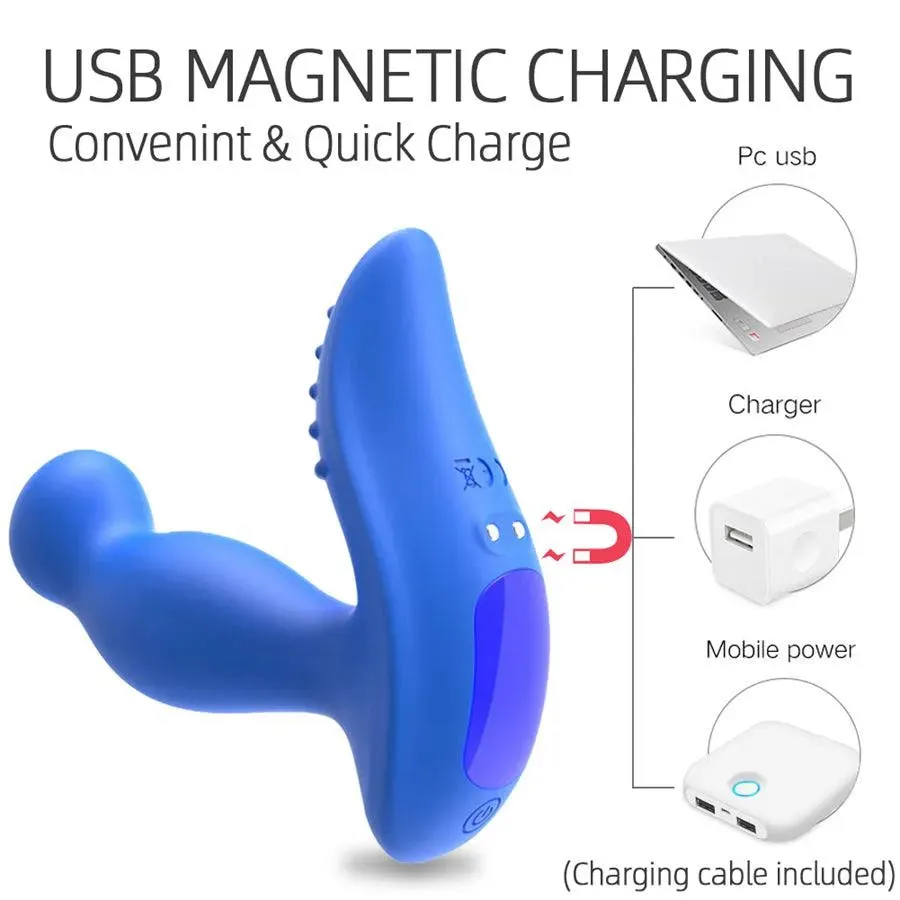 Remote Control 15 Vibrating Modes Prostate Massager