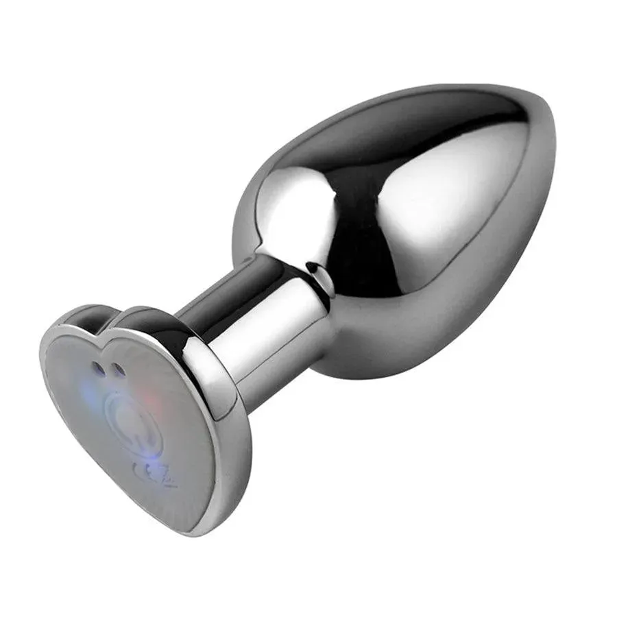 Remote Control Bluetooth Metel Butt Plug Vibrator