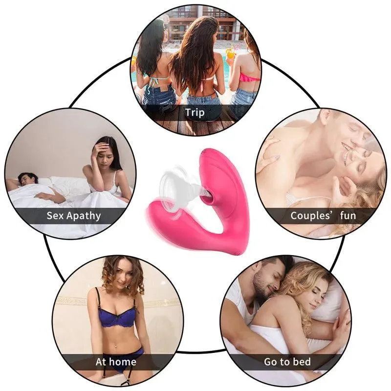 Remote Control Clit Sucking Vibrator