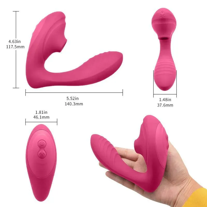 Remote Control Clit Sucking Vibrator