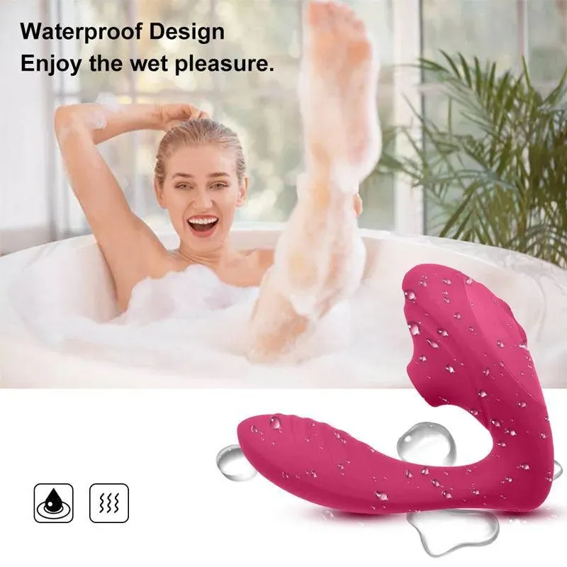 Remote Control Clit Sucking Vibrator