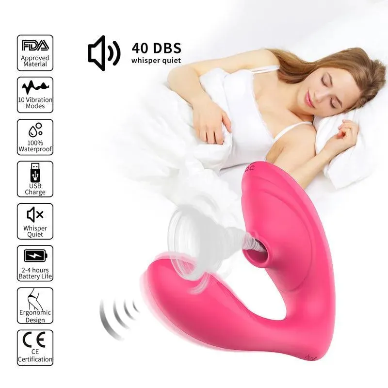 Remote Control Clit Sucking Vibrator