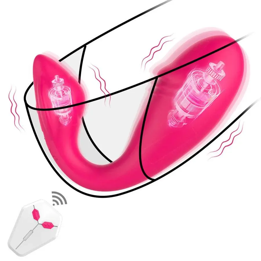 Remote Control Dual Pleasure Panty Vibrator