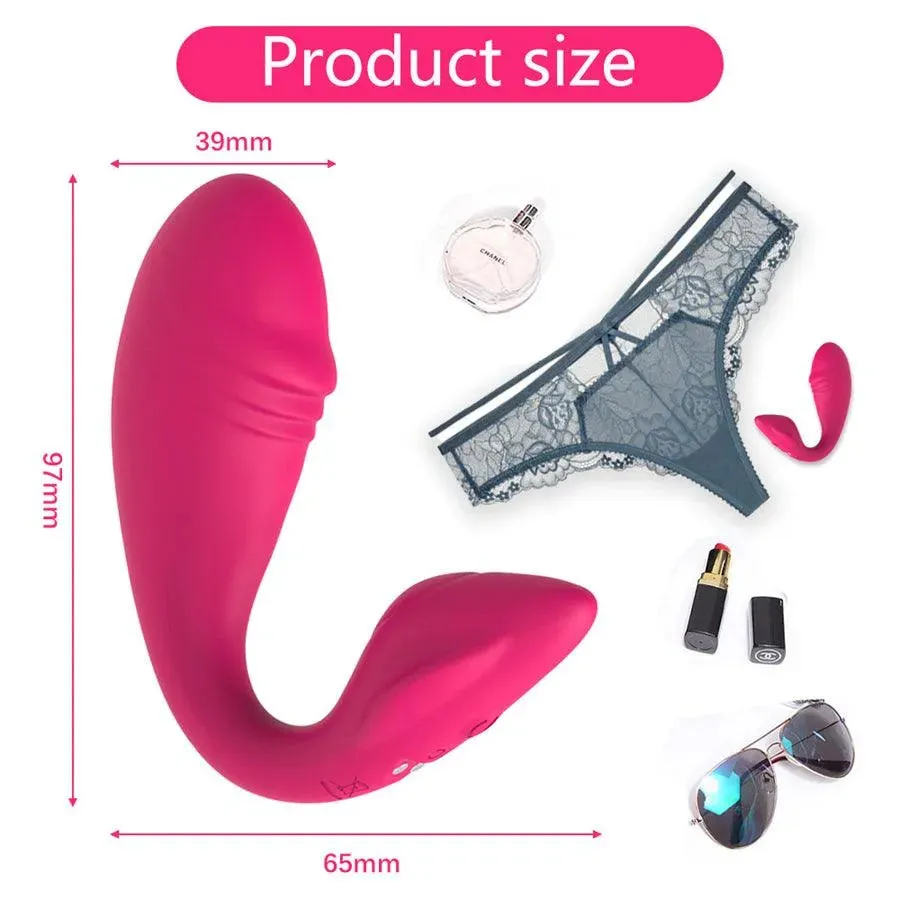 Remote Control Dual Pleasure Panty Vibrator
