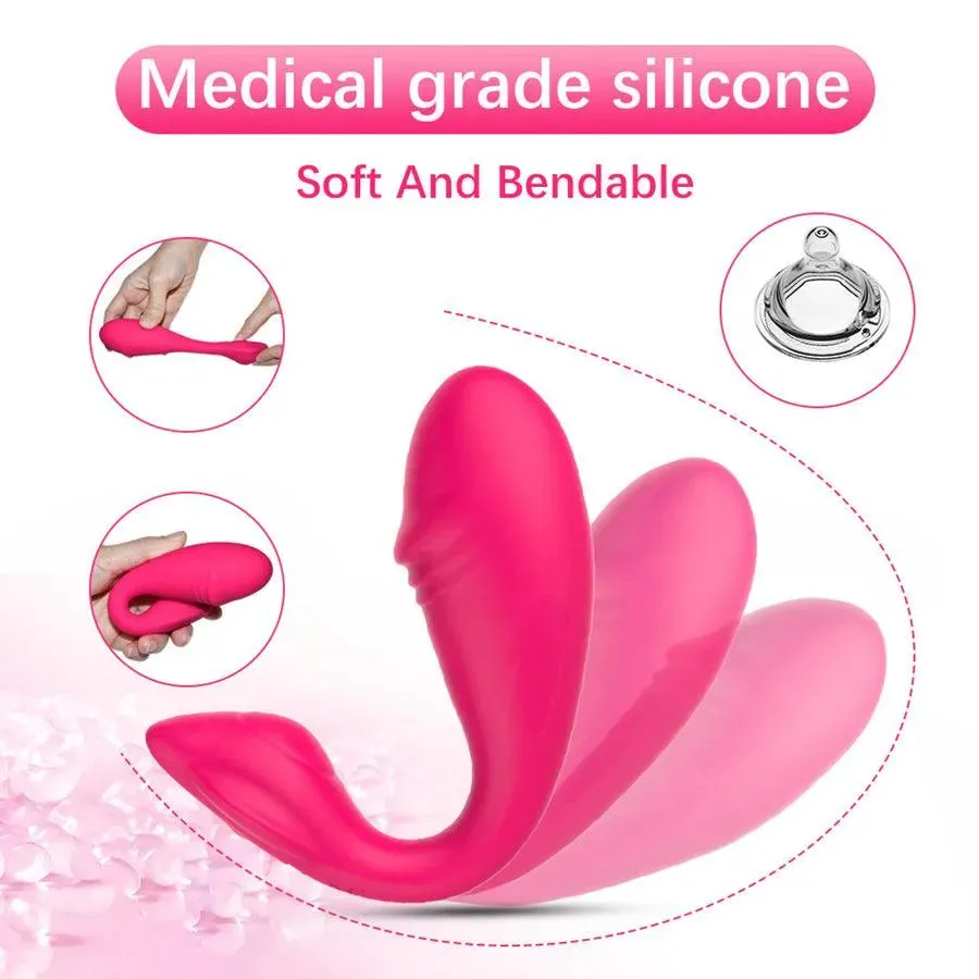 Remote Control Dual Pleasure Panty Vibrator