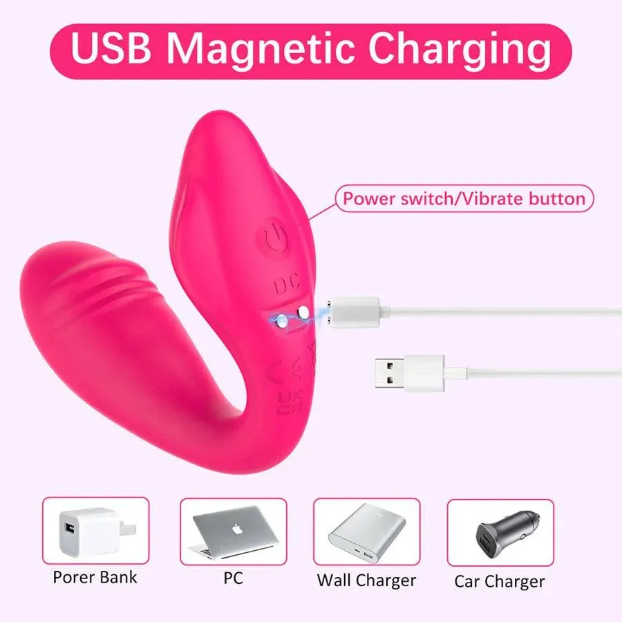 Remote Control Dual Pleasure Panty Vibrator