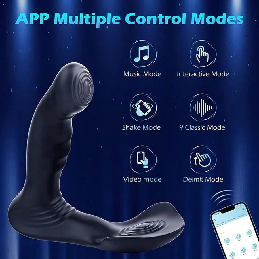 Remote Control Fingering Prostate Massager for Men