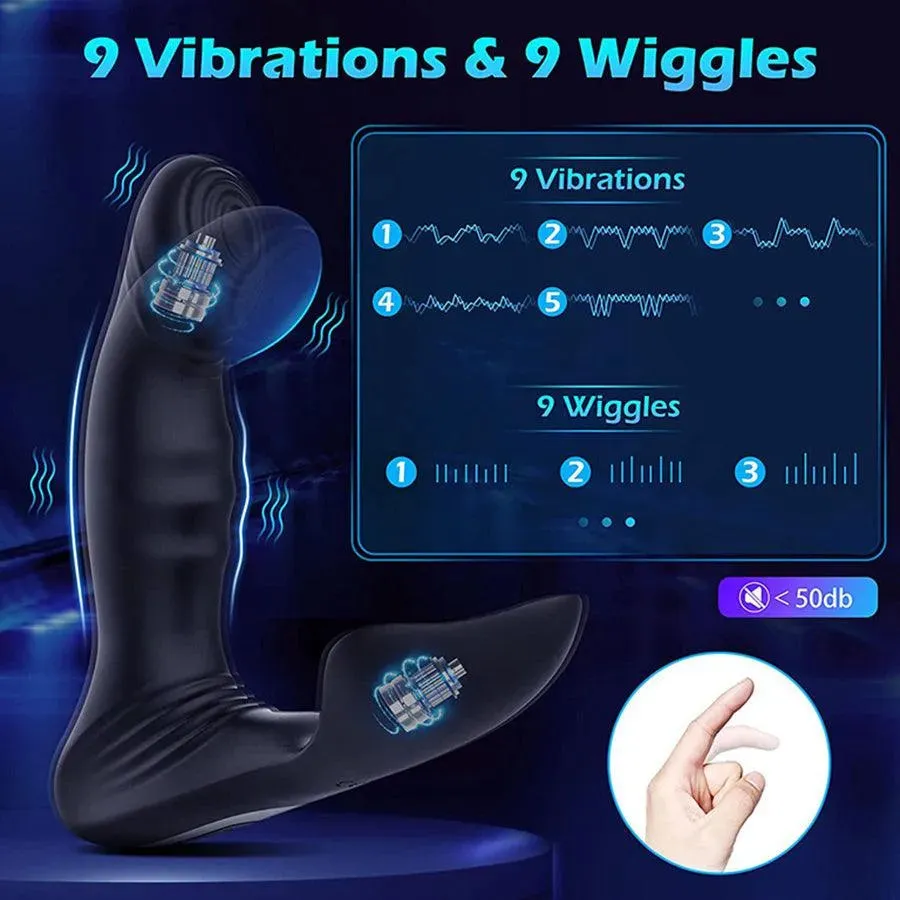 Remote Control Fingering Prostate Massager for Men
