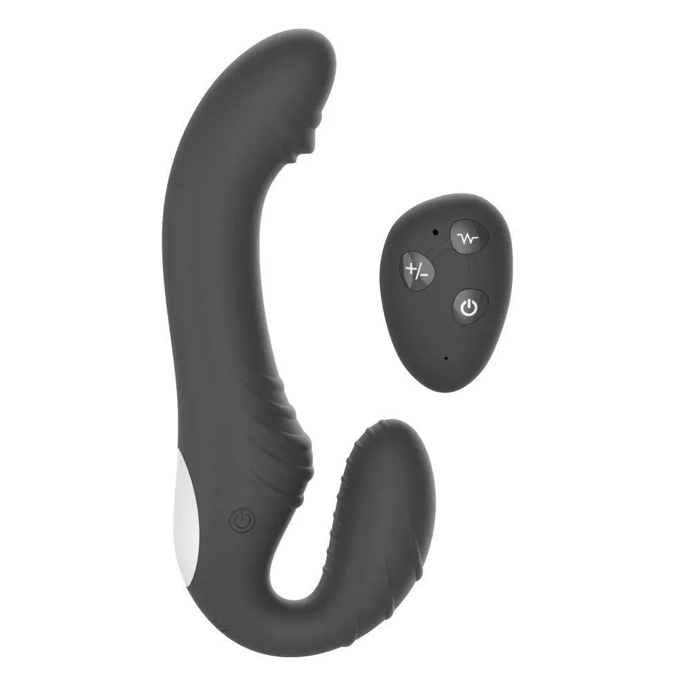 Remote Control Lesbian Strap On Dildo Vibrator