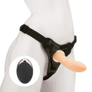 Remote Control Lesbian Strap On Vibrator