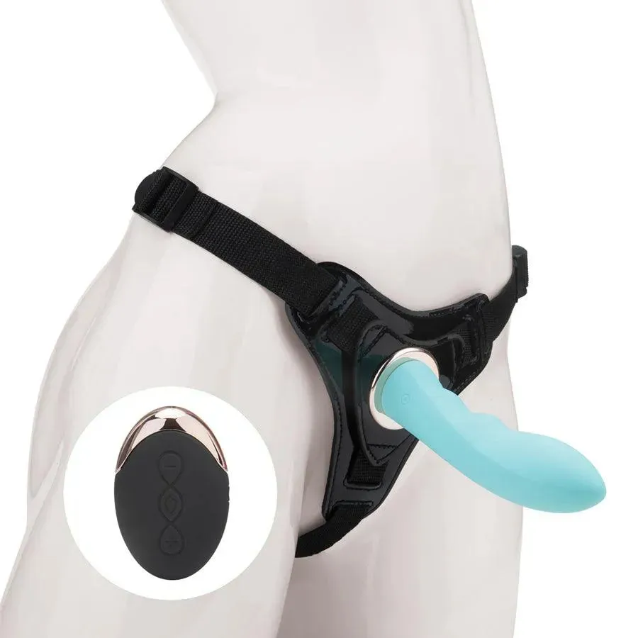 Remote Control Lesbian Strap On Vibrator