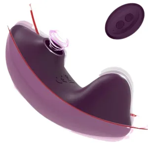 Remote Control Sucking Wearable Vibrator