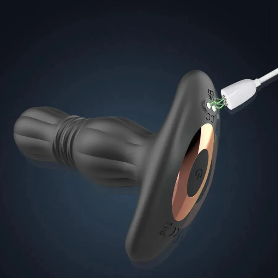 Remote Control Thrusting Male Prostate Massager